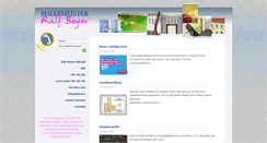 Desktop Screenshot of malermeisterbeyer.de